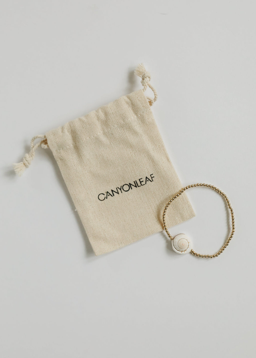 14K Gold-Filled Conch Shell Bracelet or Anklet