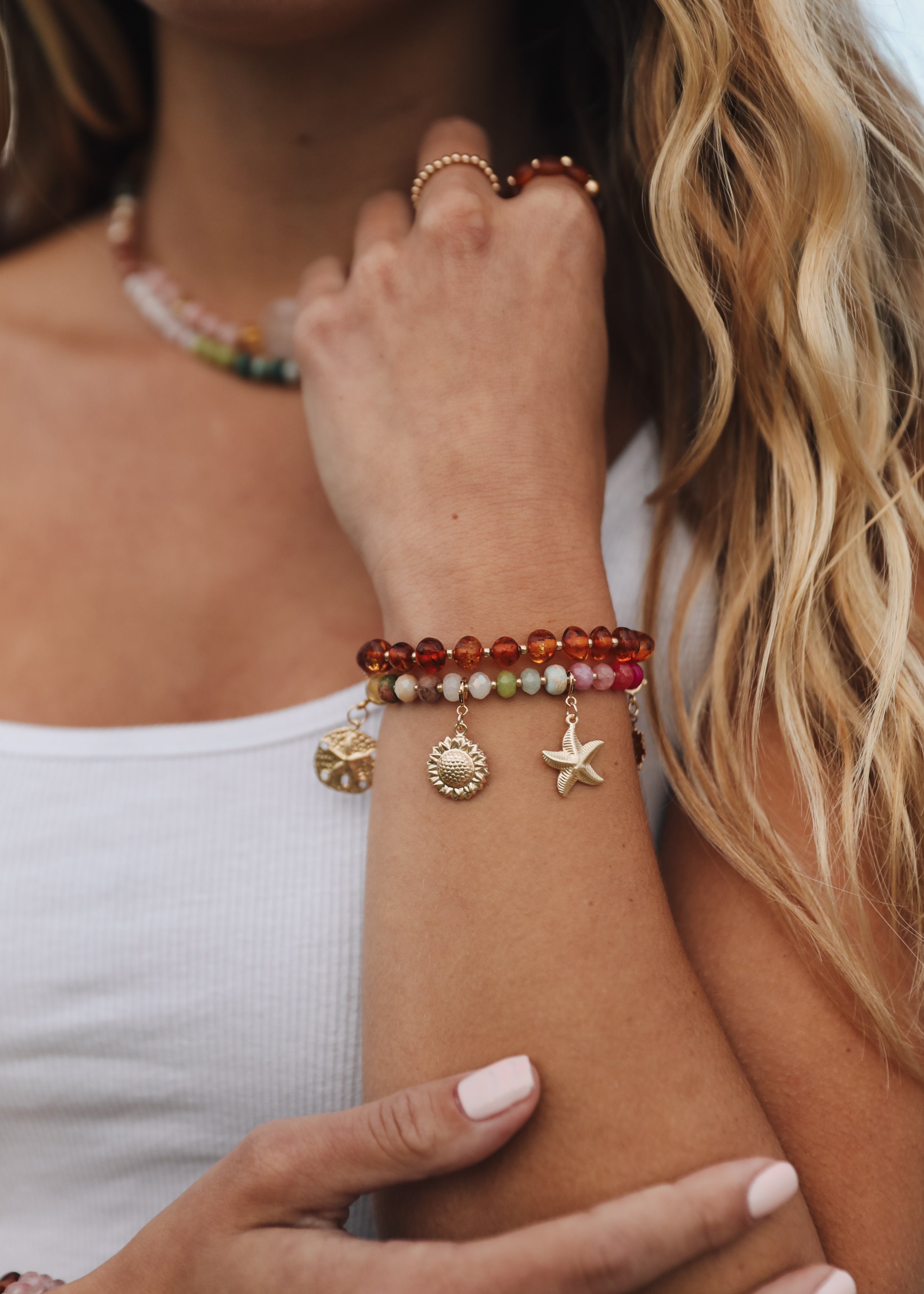 14K Gold-Filled Sand Dollar Charm