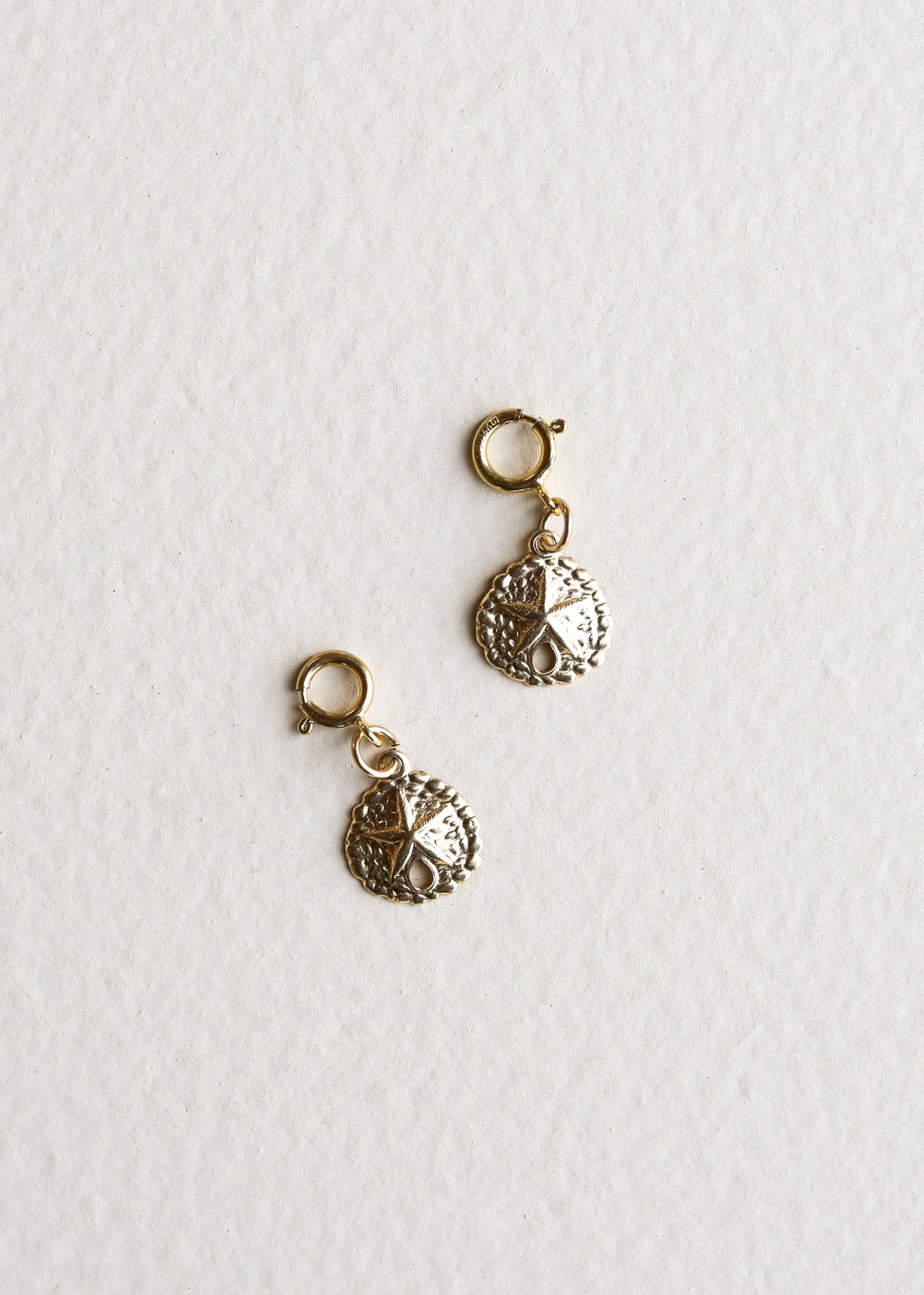 14K Gold-Filled Sand Dollar Charm
