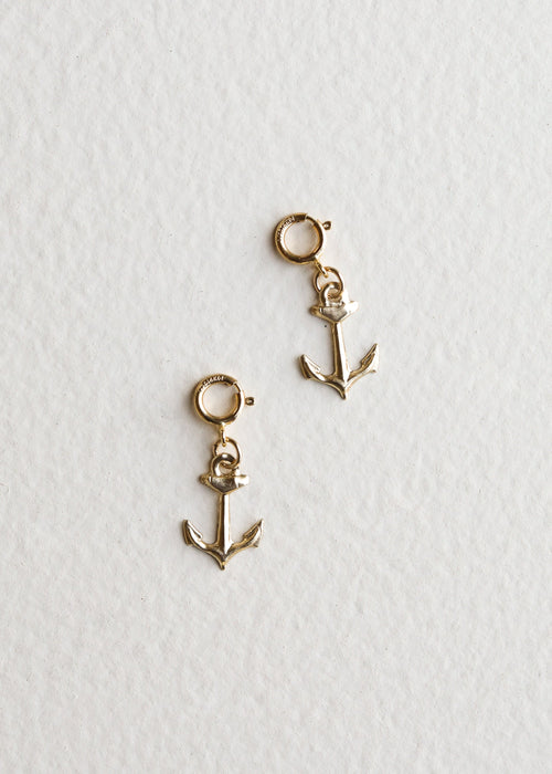 14K Gold-Filled Anchor Charm