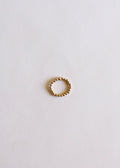 14K Gold-Filled Beaded Stretch Ring