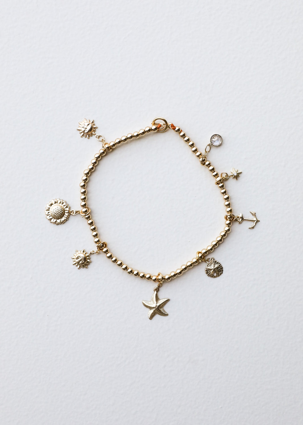 14K Gold-Filled Toggle Bracelet or Anklet