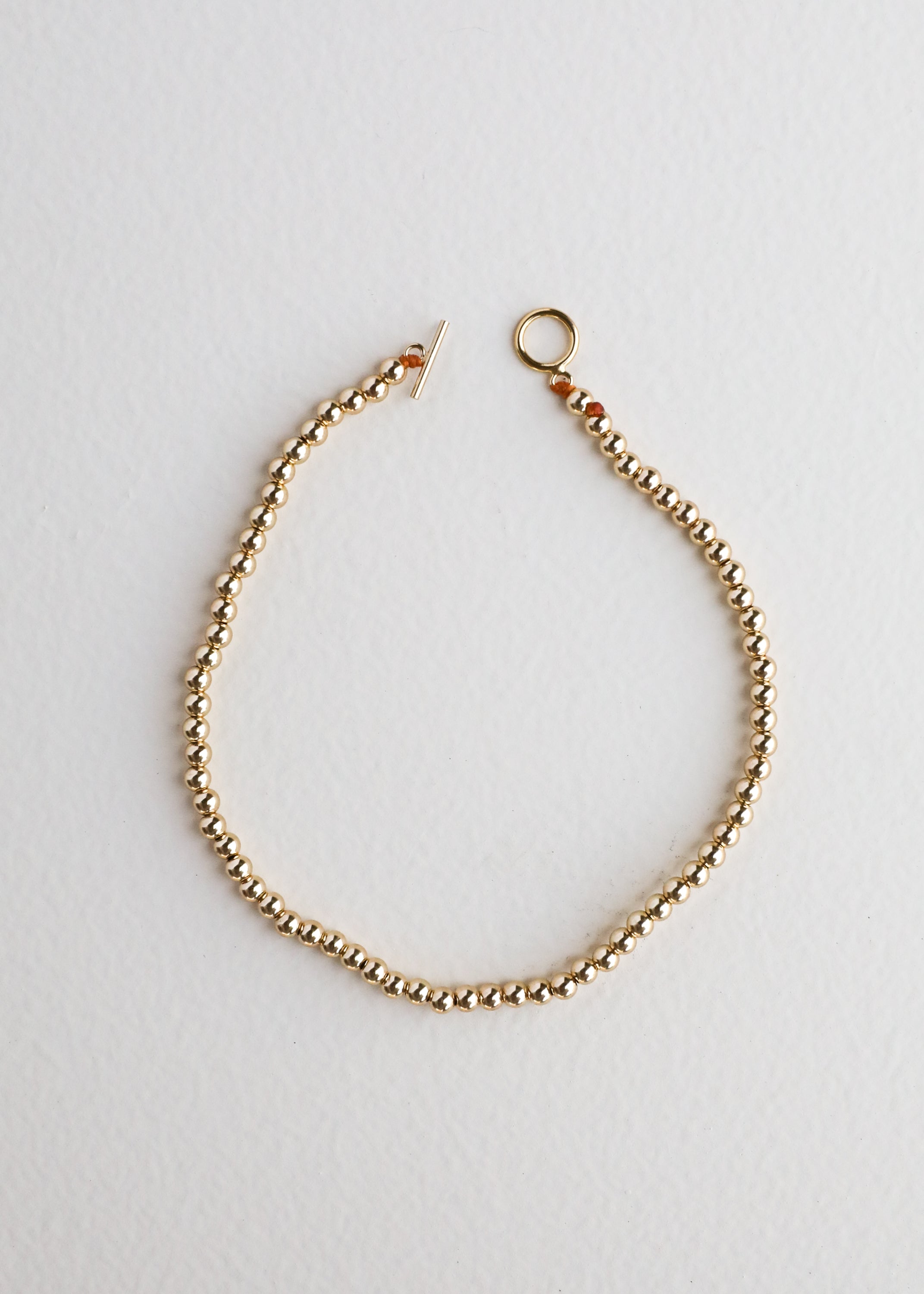 14K Gold-Filled Toggle Bracelet or Anklet