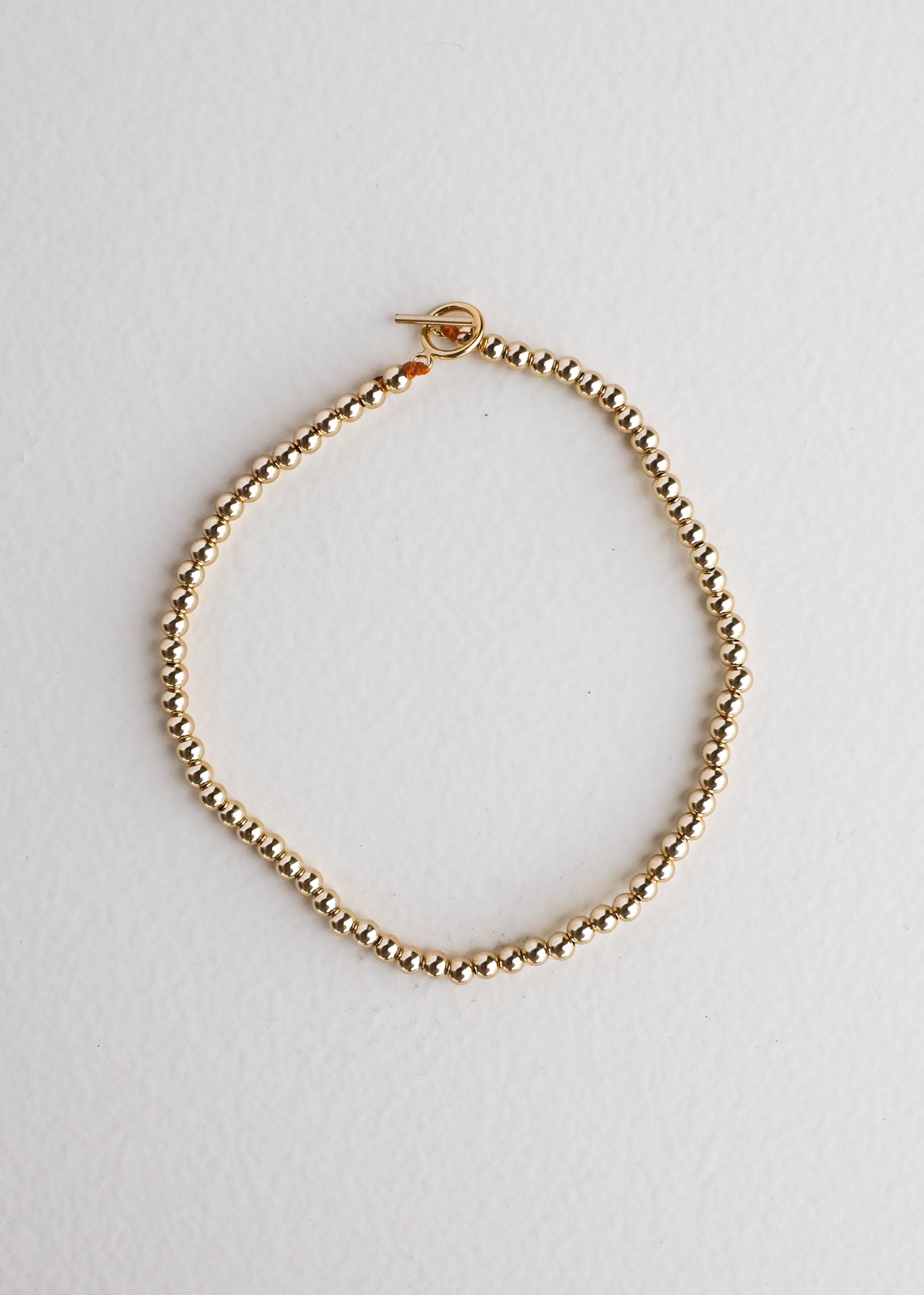 14K Gold-Filled Toggle Bracelet or Anklet